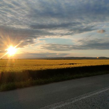Закат, после бревета