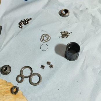 Полная чистка, смазка